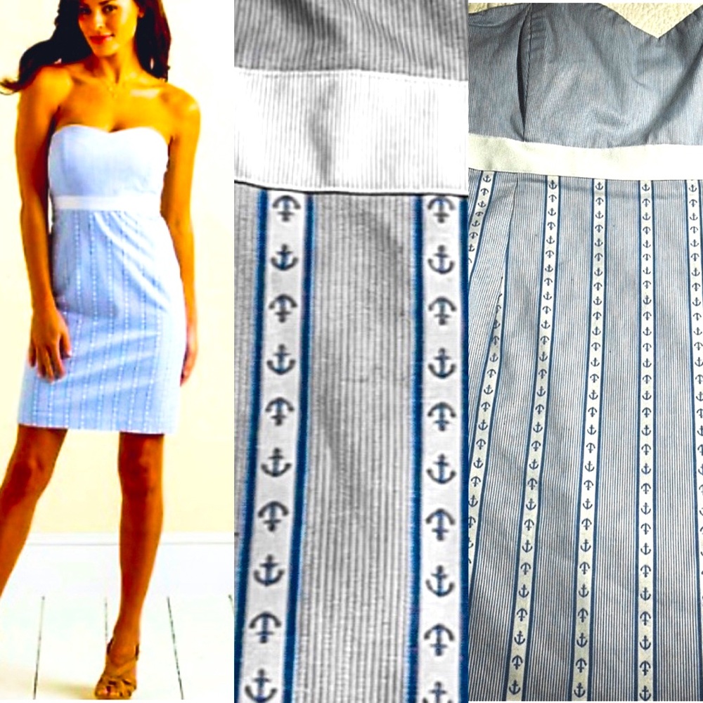 VV maritime strapless dress ⚓️